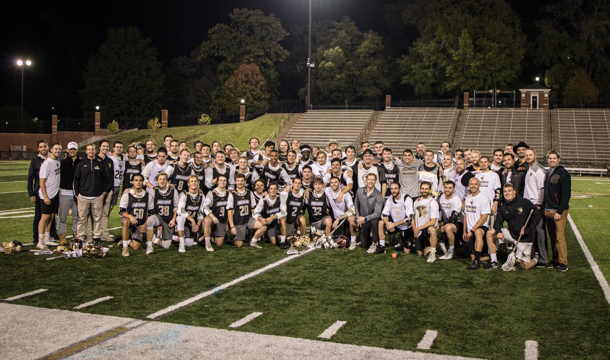 Thank you to all the alumni who came out last night and got up and down the field with us! #LULaxFam
