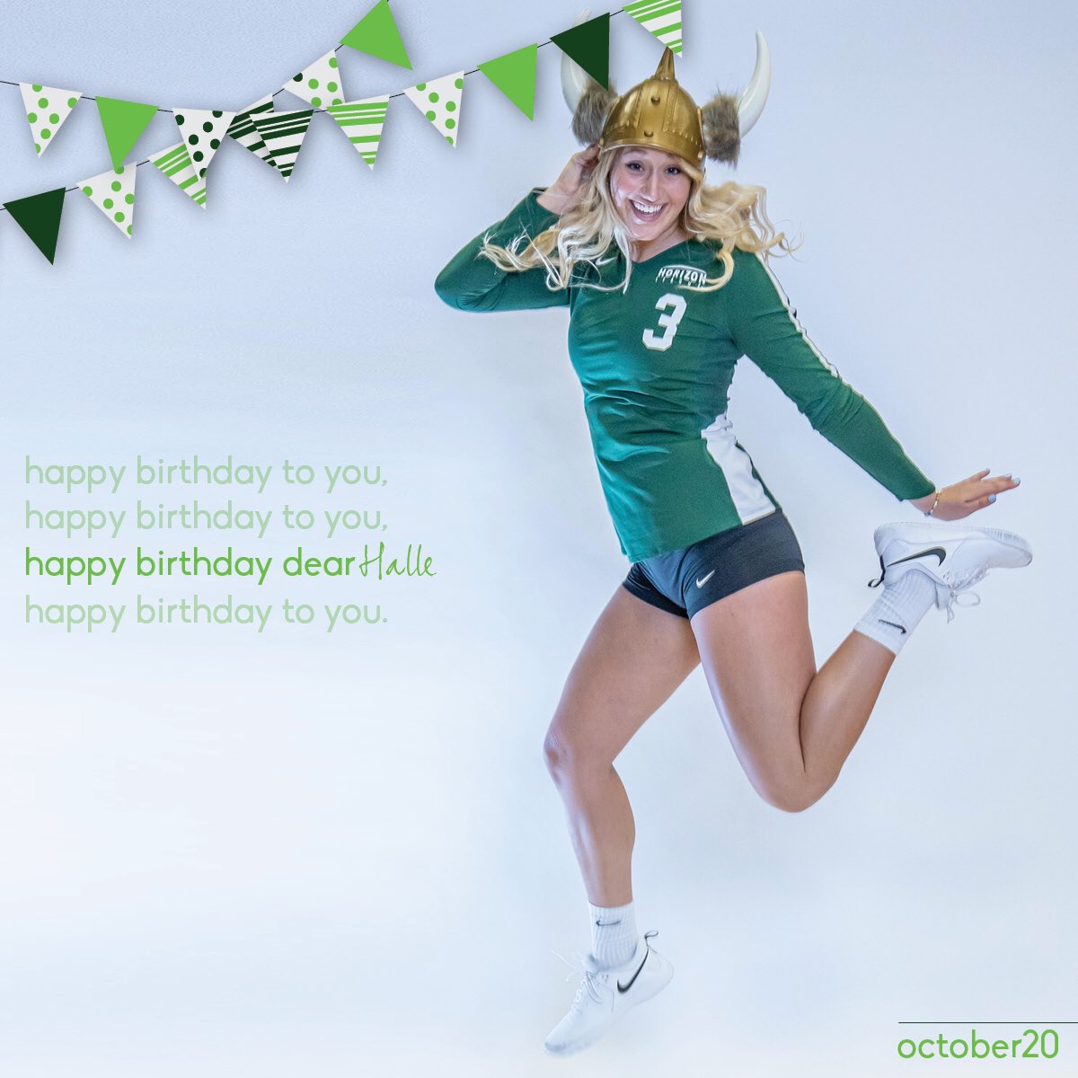 CSU_Vball's tweet photo. Happy Birthday to Ms @halle_schoen 
Hope your day is as fun filled as you are 🎁🎁 https://t.co/LvjhMNetAd