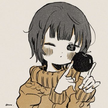 「林檎 黒髪」のTwitter画像/イラスト(古い順)