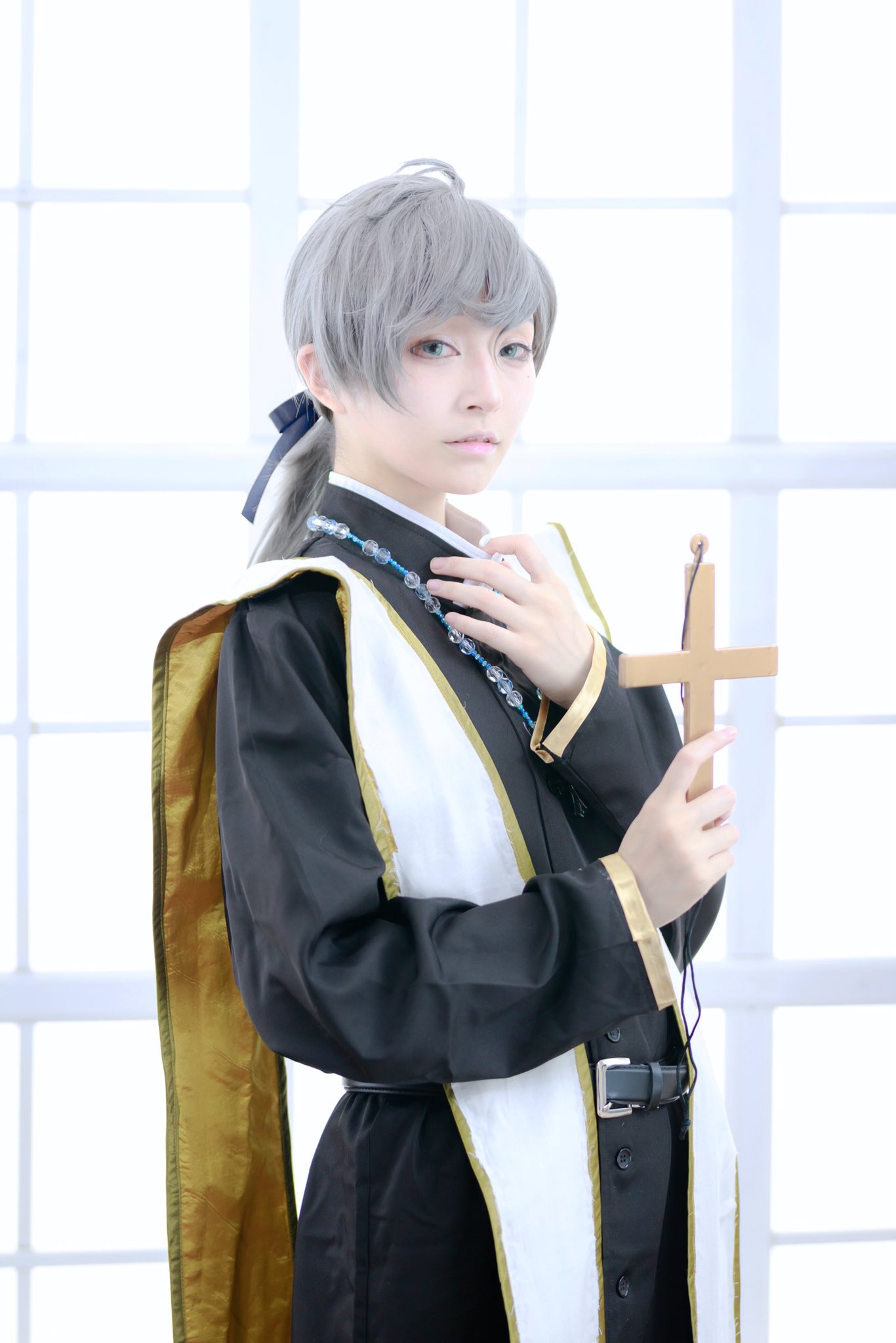 にじさんじ 叶 神父 コスプレ ストラ二つ付き)バーチャルライバー VTuber にじさんじ 叶