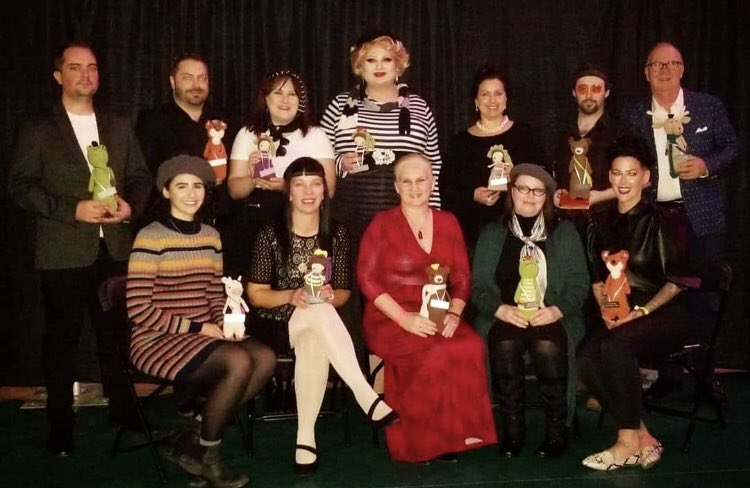 KiranMK0822's tweet photo. Congratulations to all the @ArtsCouncilWB Excellence in Arts Award winners (group shot from ACWB). What an incredible night celebrating these amazing people, especially @RickKirschner1 and @ValerieGondek on their Life Time Achievement Awards. So well-deserved! #ymm #ymmarts https://t.co/aP0imqU6uk