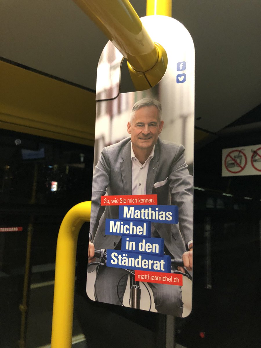 Nach der Wahl ist vor der Wahl. Im zweiten Wahlgang geht es um Wurst. #StänderatMichel <a href="/michelzug/">Matthias Michel</a> <a href="/FDP_Liberalen/">FDP Schweiz</a>