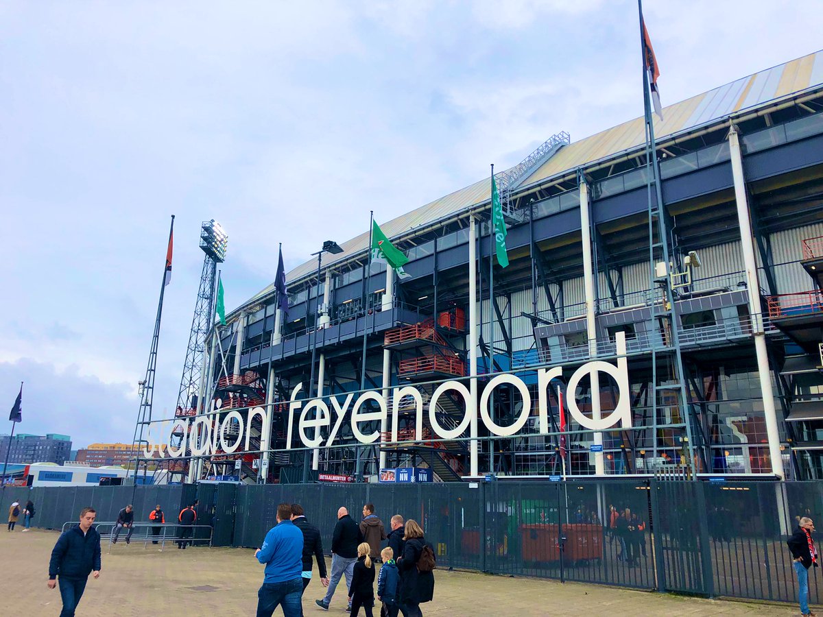 Feyenoord - Heracles met Pascal en René viel niet mee vandaag! #snapdiestamniet