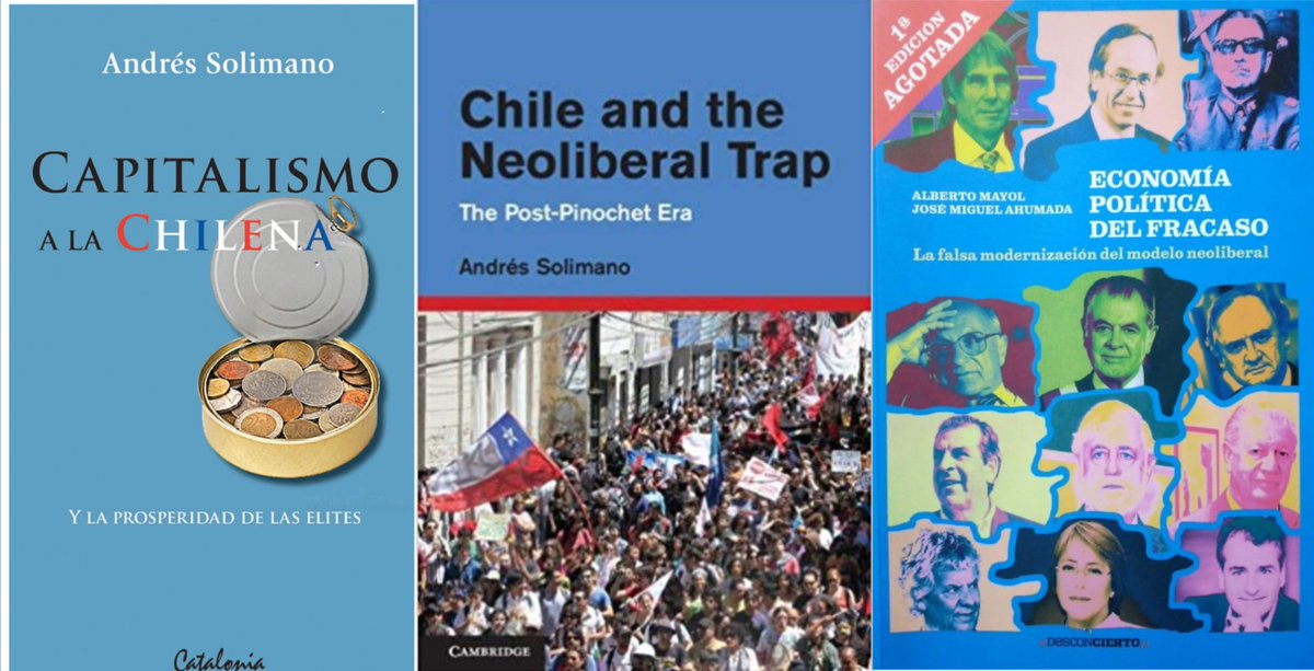 To understand what is happening in #Chile we recommend our #LARRBOOKREVIEW Essay "Chilean Neoliberalism under Scrutiny: Class, Power, and Conflict Are Back in Town"
larrlasa.org/articles/10.25…
#ChileProtests