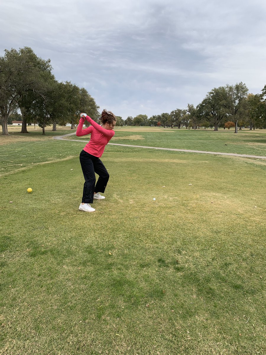 Trent_R63's tweet photo. As a Dad, this is as much fun as you can have on a golf course without your  clubs.  @smegirlsgolf 👊💪 https://t.co/PFYPKnEhMW
