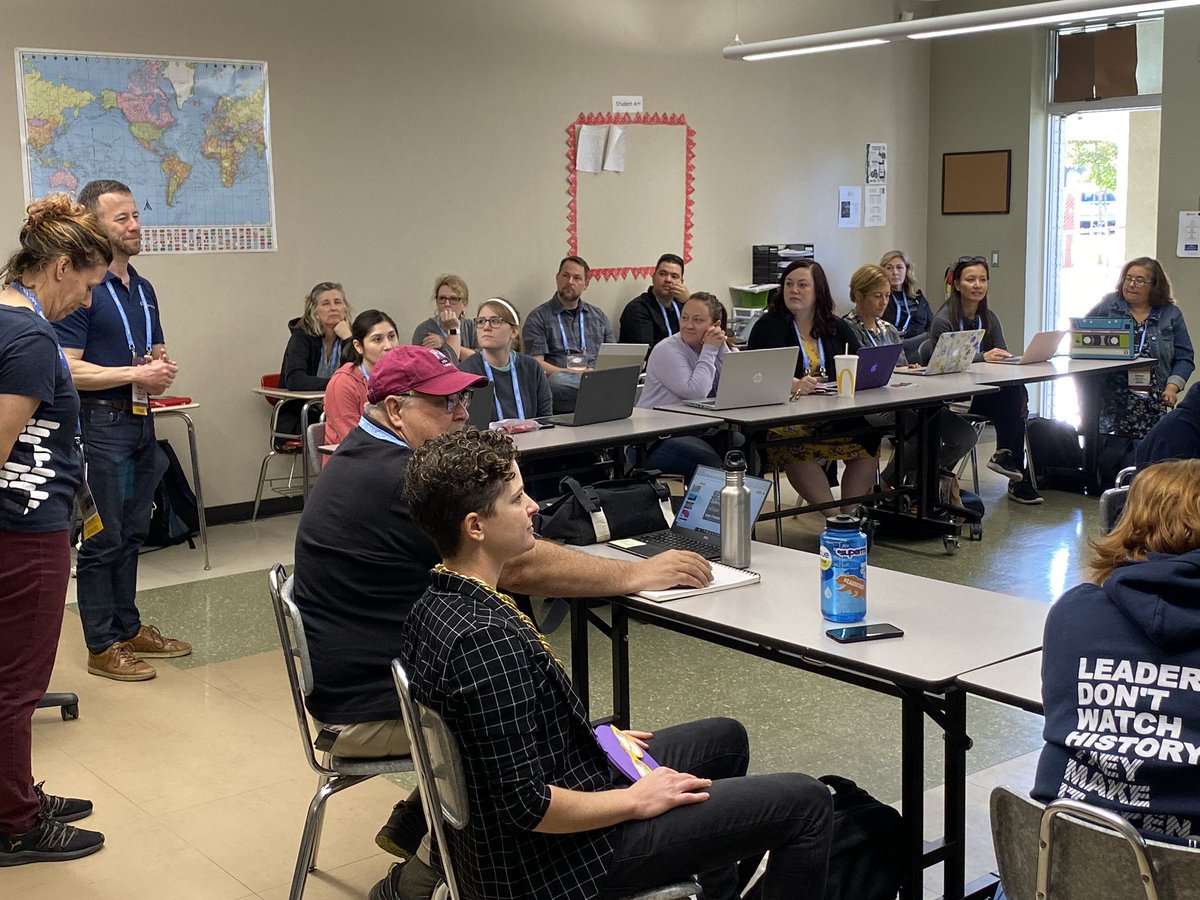 MichaelBloemsma's tweet photo. Excited to do our @CUESanFrancisco affiliate session at #FallCUE #fallcue2019 with my fellow board members! #WeAreCUE #cuesf https://t.co/KckmEFXg43