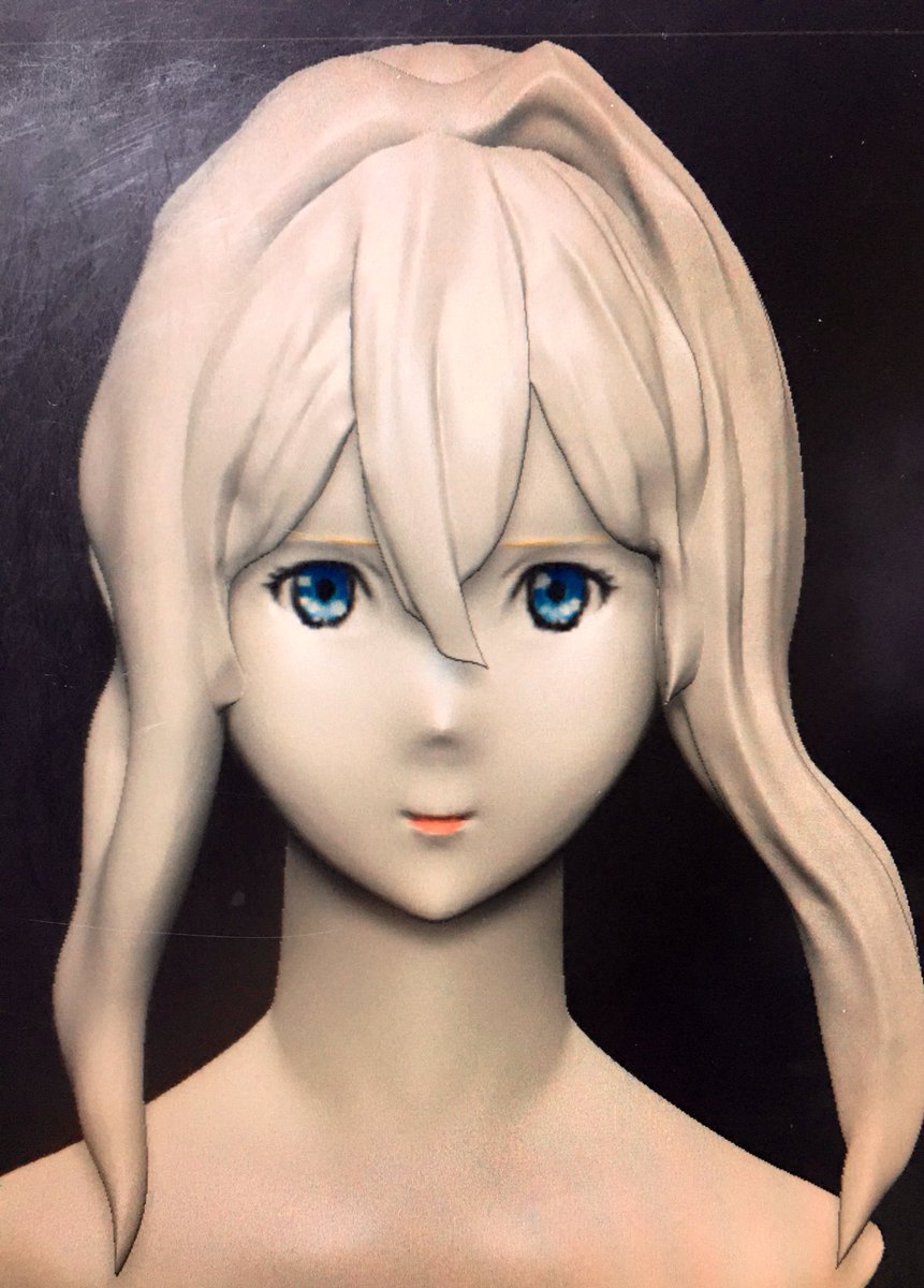 北崎 拓 ますらお屋島編連載再開中 Twitterissa 若い女の子キャラも練習しようってヴァイオレットエヴァーガーデンちゃん 髪の毛片方だけ作りかけて疲れた さらに京アニ独特の細くなびく髪の毛をたくさん植えたいけれど まだまだ初心者にはハードル高そうじゃわい