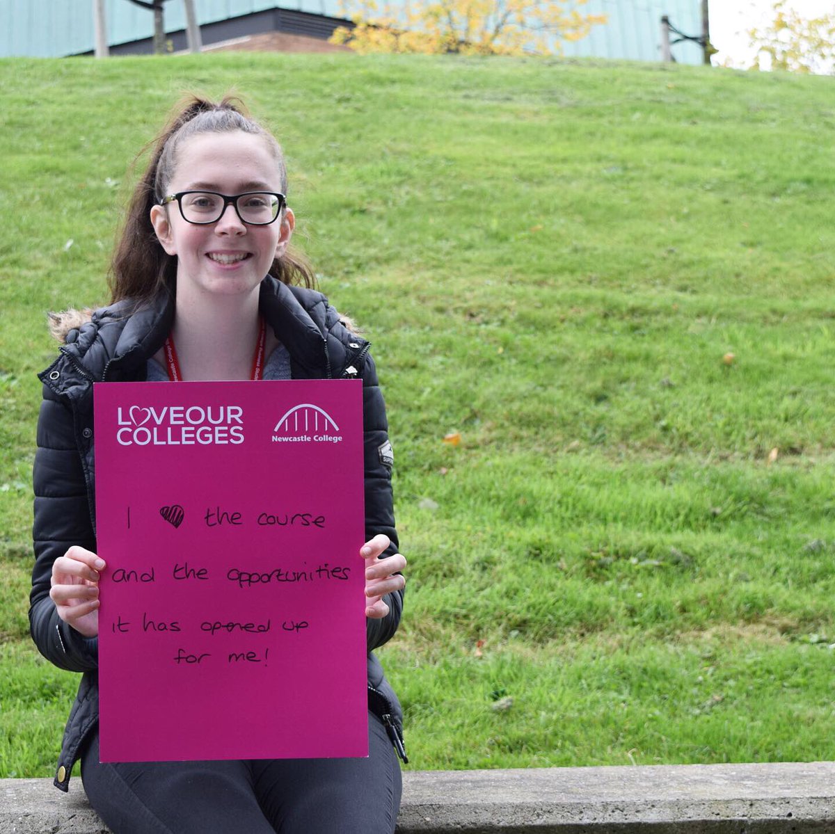 NCLCollege's tweet photo. We asked our students what they love most about studying at college 💕 #LoveOurColleges #LoveCollegesWeek https://t.co/4ShPF2skr7