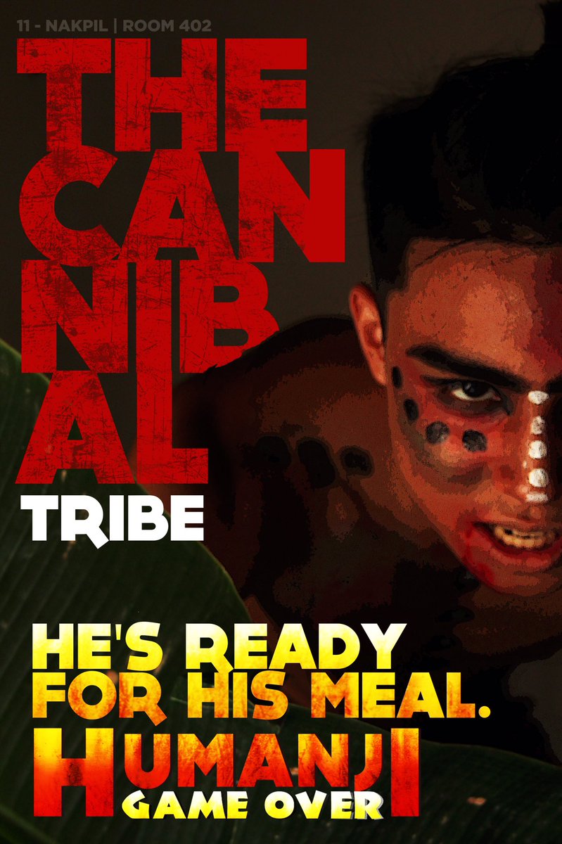 itsanglramos's tweet photo. DAY 1
Get ready to face the cannibal terrors of the lipkan tribe.
Are you ready, Player?
#SurviveHumanji
#ClickToPlay https://t.co/rHaou5TYSL