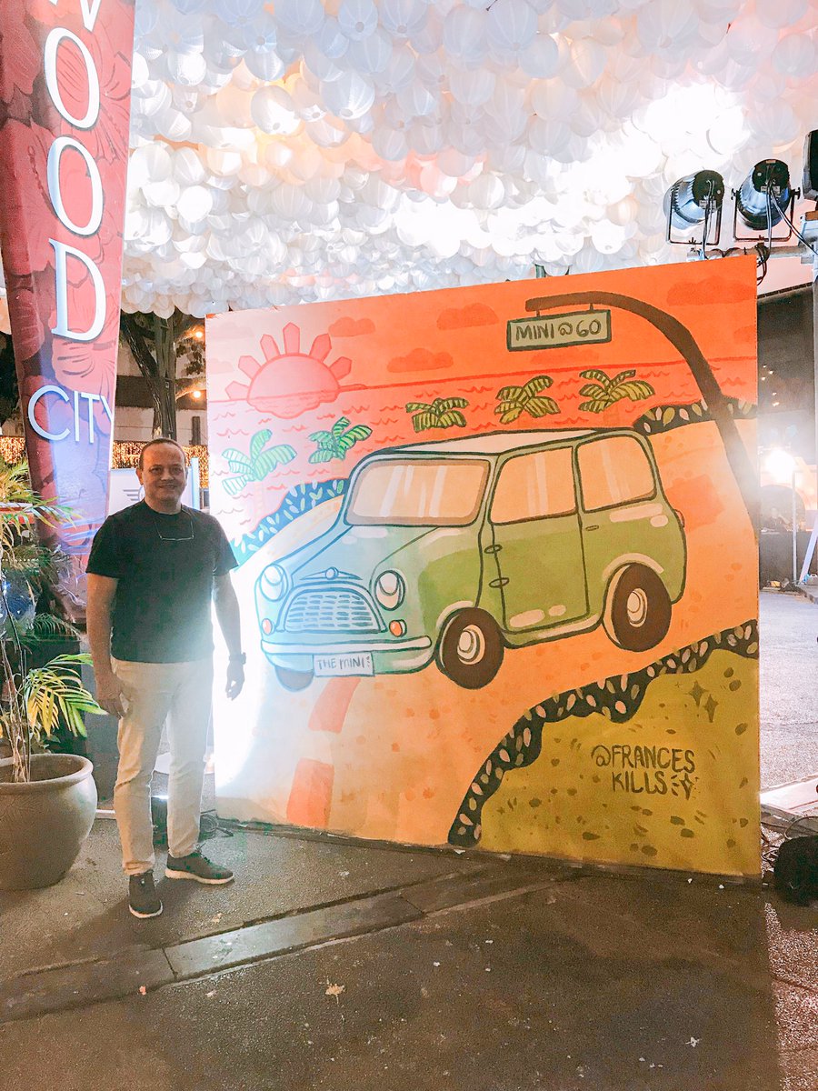 ricky_dandan's tweet photo. my daughter’s live mural art for mini cooper ph’s 60th anniversary #artph #artistdad 😎#getsitfromme @franceskills https://t.co/yZfXtaxF27
