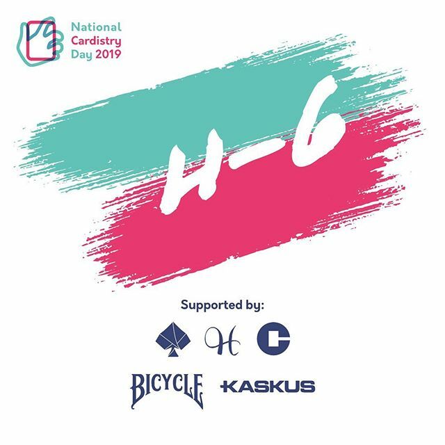 6 hari lagi menuju hari keasikan yg hqq luar biasa di dunia cardistry Indonesai
•
Disini kita bukan cuma ngumpul, tapi kita mau kolaboresyen yg maha kece dengan semua orang yg akan lo temui.
•
Event ini disponsori oleh <a href="/artofplay/">Art of Play</a> @hansonchienproducti… ift.tt/2pzpydQ