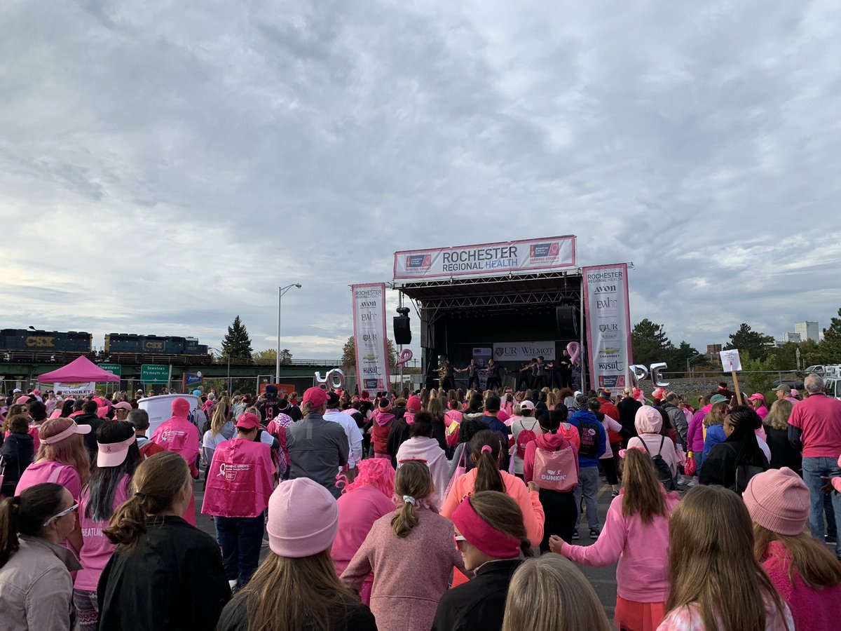 falzarac's tweet photo. Great crowd at #MakingStridesRoc! https://t.co/QfaIREXFlT