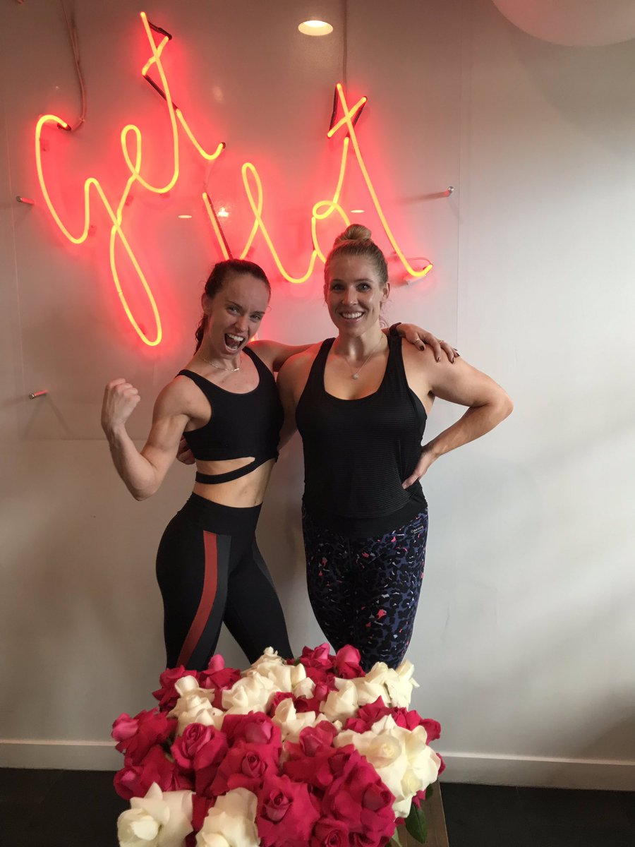 ReporterTiffany's tweet photo. Then @Laura_Gaines_ & I #gothot w our fav #Pilates instructor #LosAngeles #fitness #workout https://t.co/cvvjIpFvl9