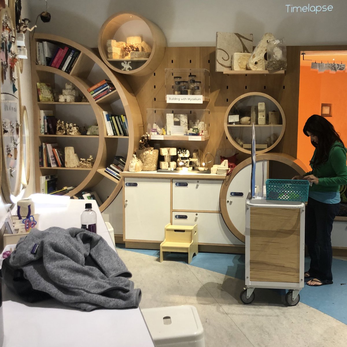 biophilebytes's tweet photo. Did a special #MakingWithMicrobes session and #BiotinkeringLab behind-the-scenes tour for #CSTA conference attendees yesterday. Super fun to share our @TheTechInteract #biotinkering activities and resources with local teachers! #cascience19 #kombucha #scoby https://t.co/f2fqb1n5sq