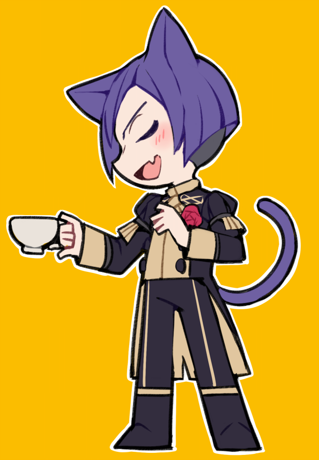 リシテア=フォン=コーデリア(ファイアーエムブレム風花雪月) 「アクスタ作りたいな～ 」|Mカエルのイラスト