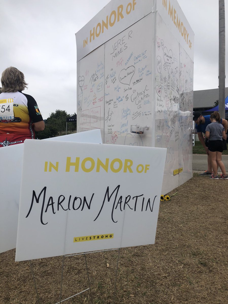MammaJammaRide's tweet photo. Love the 💛 from our good friends at @livestrong. Good luck on the #LIVESTRONGChallenge today! #oneinthefight https://t.co/sZrZ9OVaET