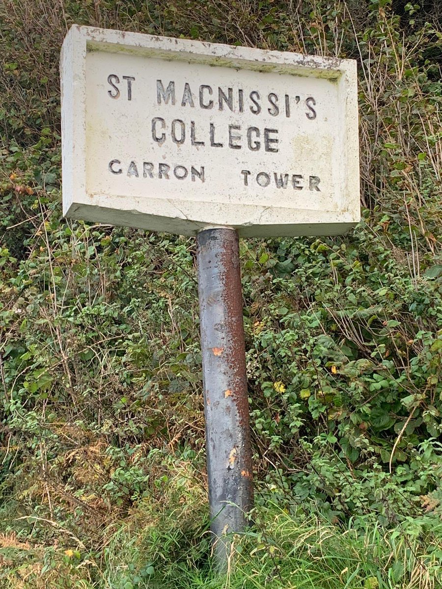 Eamdee's tweet photo. 40th anniversary reunion at my alma mater, now known as @StKillians but always St MacNissi’s and Garron Tower to us nearly 60 year olds. Didn’t appreciate the beautiful setting at the time! https://t.co/G5uiEmDEqP