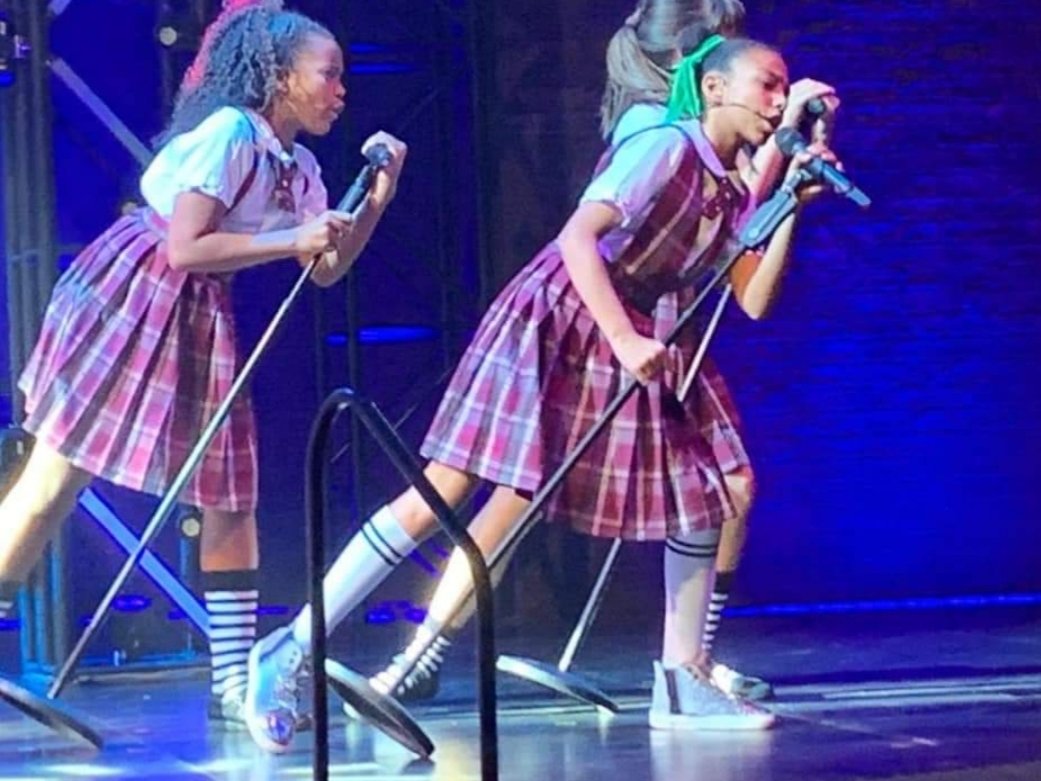 JoanneMarcroft's tweet photo. A Group of us went to watch our little Star Jennifer King from St.Patrick's church and St Mary's Schools. She was absolutely amazing...such a talented youngster..and yes..I shed tears when she sang her solo on the big stage of the West End.
Jennifer we are all so proud of you Xx https://t.co/abvnwsIo7A
