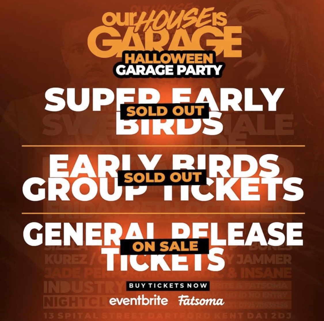 This Friday in Dartford Kent.
Catch me DJing along side <a href="/MaxwellD1/">Maxwell D</a> 🎤 

Also performance from 
<a href="/LeanneSweetFA/">Sweet Female Attitude</a> - Flowers 💐 
<a href="/JadeMagicukg/">Jade Magic</a> - Magic 💫

playgroundevents.eventbrite.com