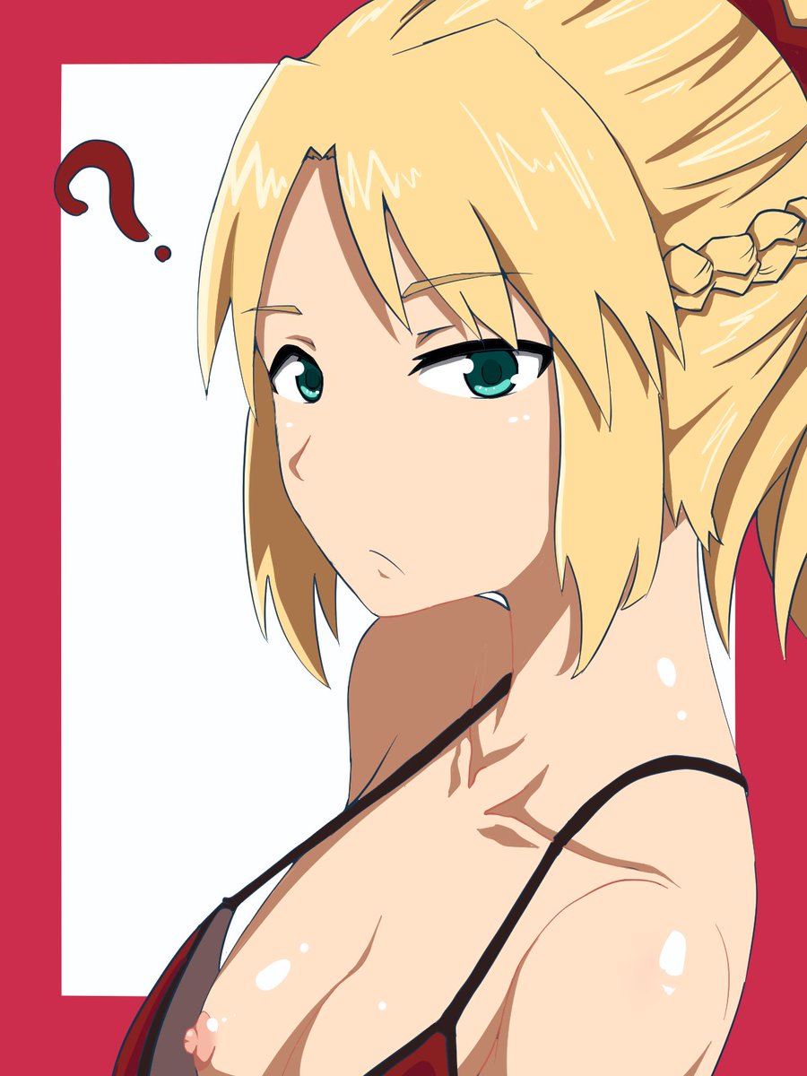 「モーさん見えてるよ」
#FGO #モードレッド 