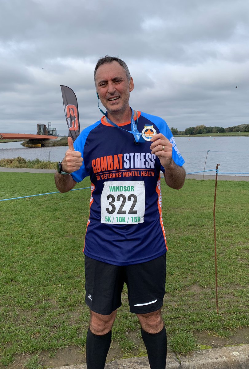 Today I took part in the Windsor Autumn 10km and ran in aid of Combat Stress for Veterans Mental Health. So far we have raised over £210. Thanks to everyone for your support. #TeamCombatStress #ArmyCadetsUK #WelshGuards
