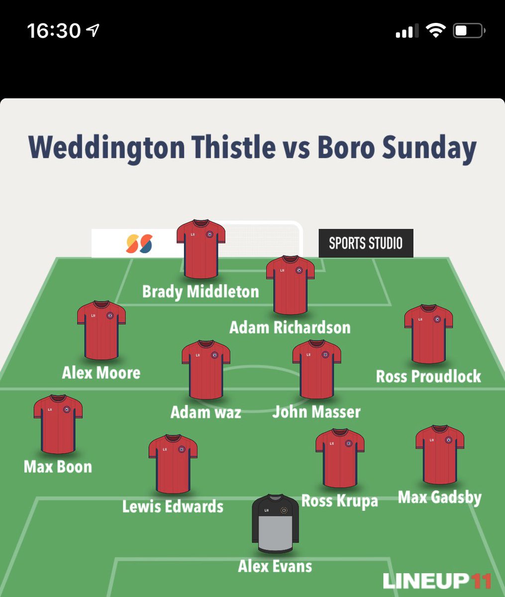 Weddy Thistle FC tweet media