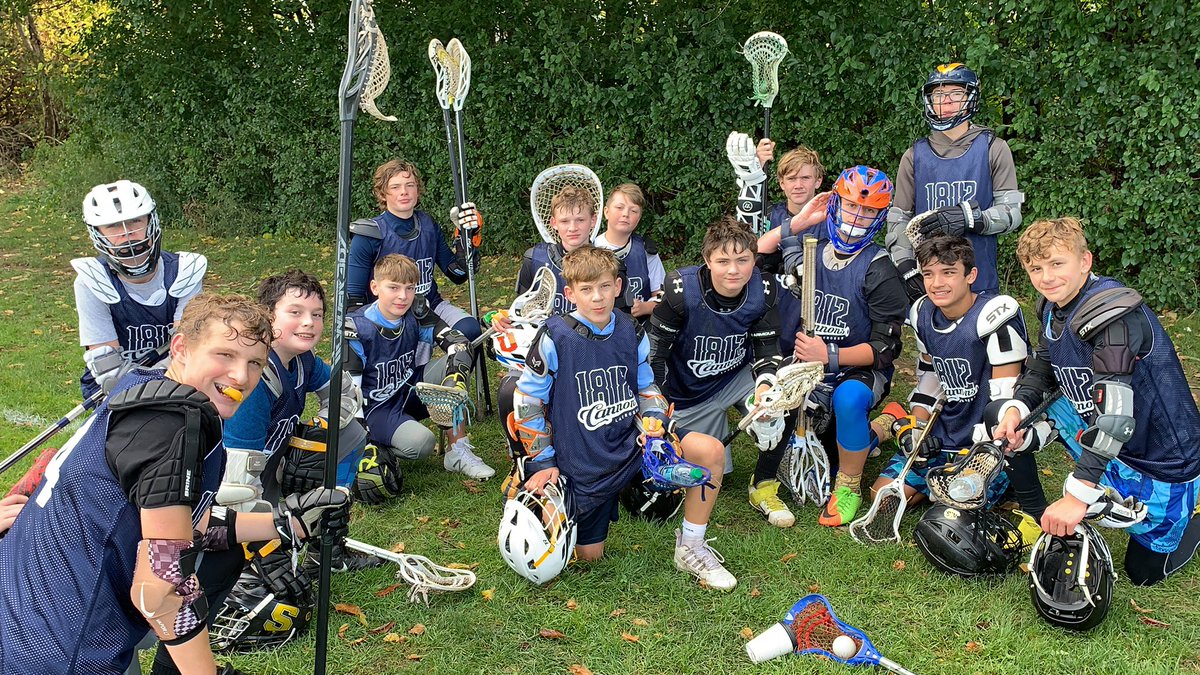 1812 Cannons Lax Club tweet media