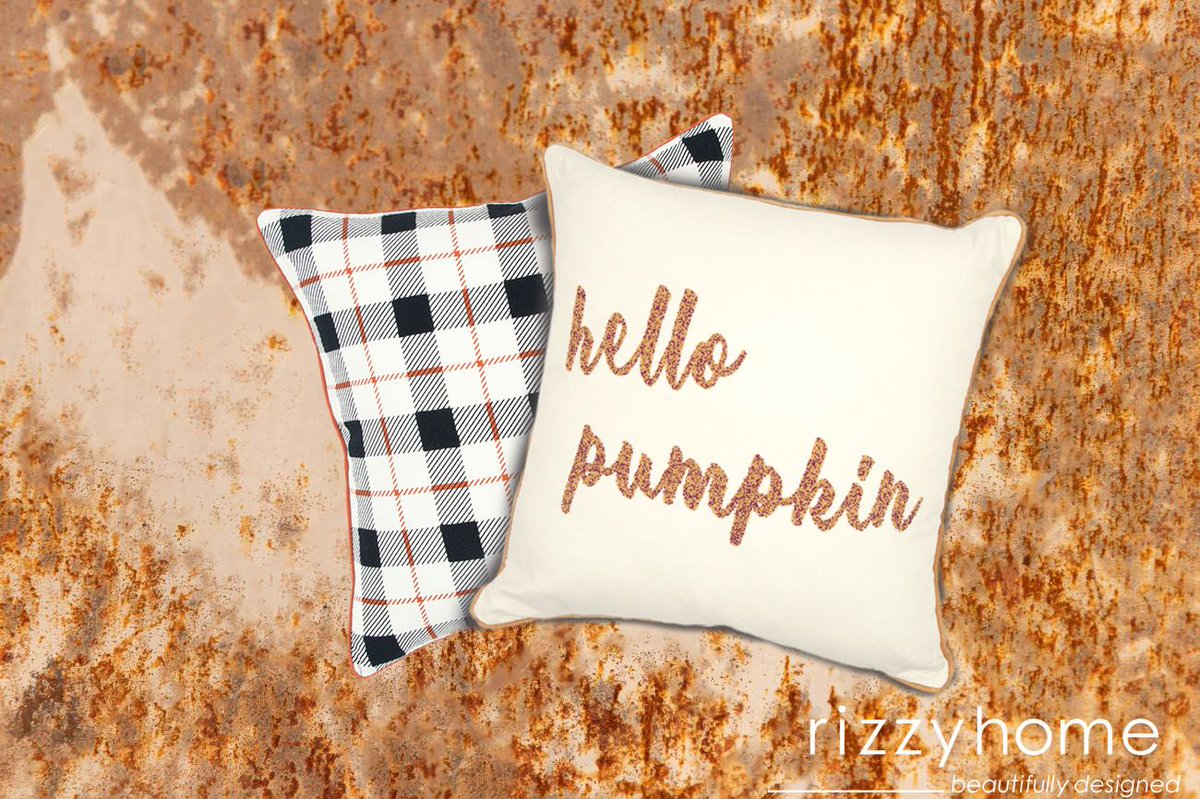 RizzyHome's tweet image. Why, Hello Pumpkin! This pillow is the perfect kind of pillow to add to your home during this cozy, fall weather.  #rizzyhome #rizzytextiles #hpm2019 #highpointmarket2019 #fallweather #pumpkins