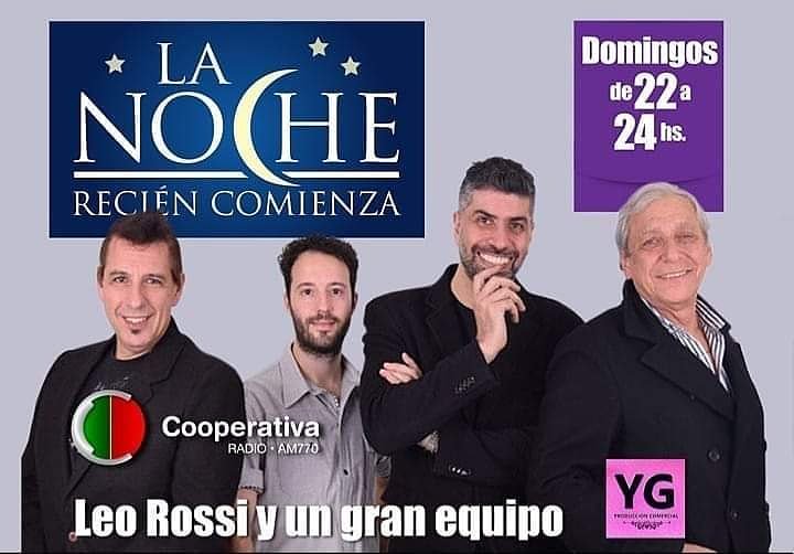 LaNocheRecien's tweet photo. Hoy de 22 a 00hs sumate a @LaNocheRecien ⭐🌙 por @r_cooperativa 📻 y termina tu finde de la mejor manera!!! @yoleorossi @emicerezo #DaniRayner @yarque @sandragal252 @florspada_ #NicoChueco @yanigranda #YGproducciones https://t.co/i4fjwP2tCV