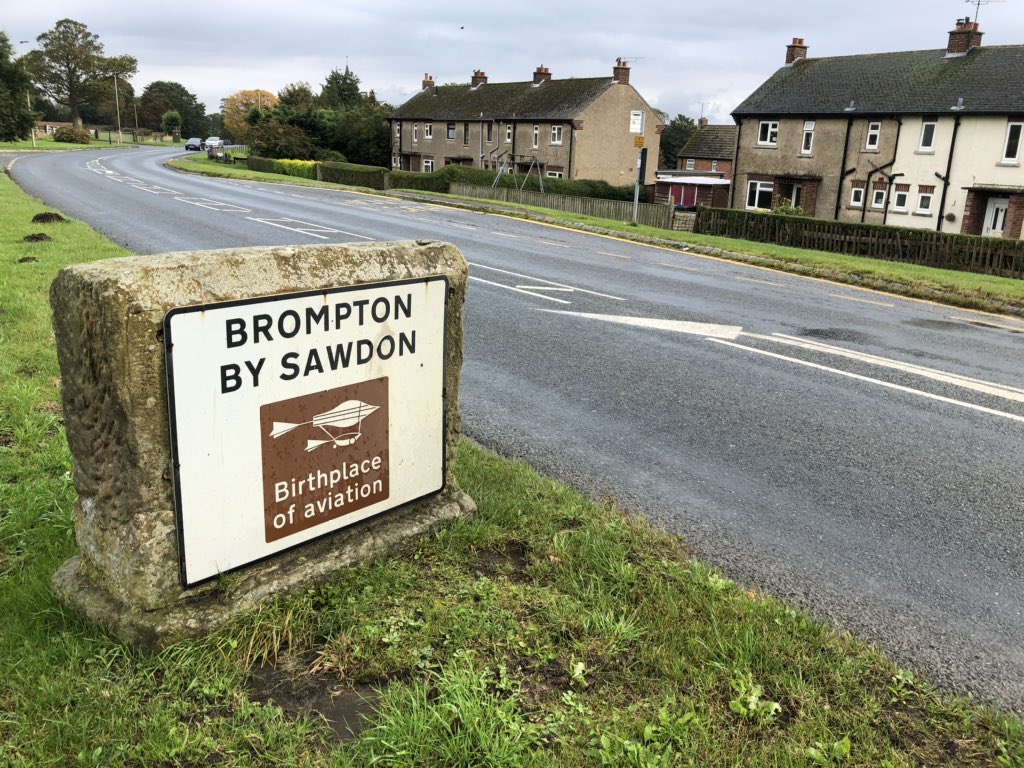 Cayley paved the way for the Wrights but lacked an engine for power. His village is proud of him but even locally he’s not well known. But yesterday I went to the valley to get away from Brexit. And that’s the story of the Yorkshireman who (well, sort of) invented the aeroplane.