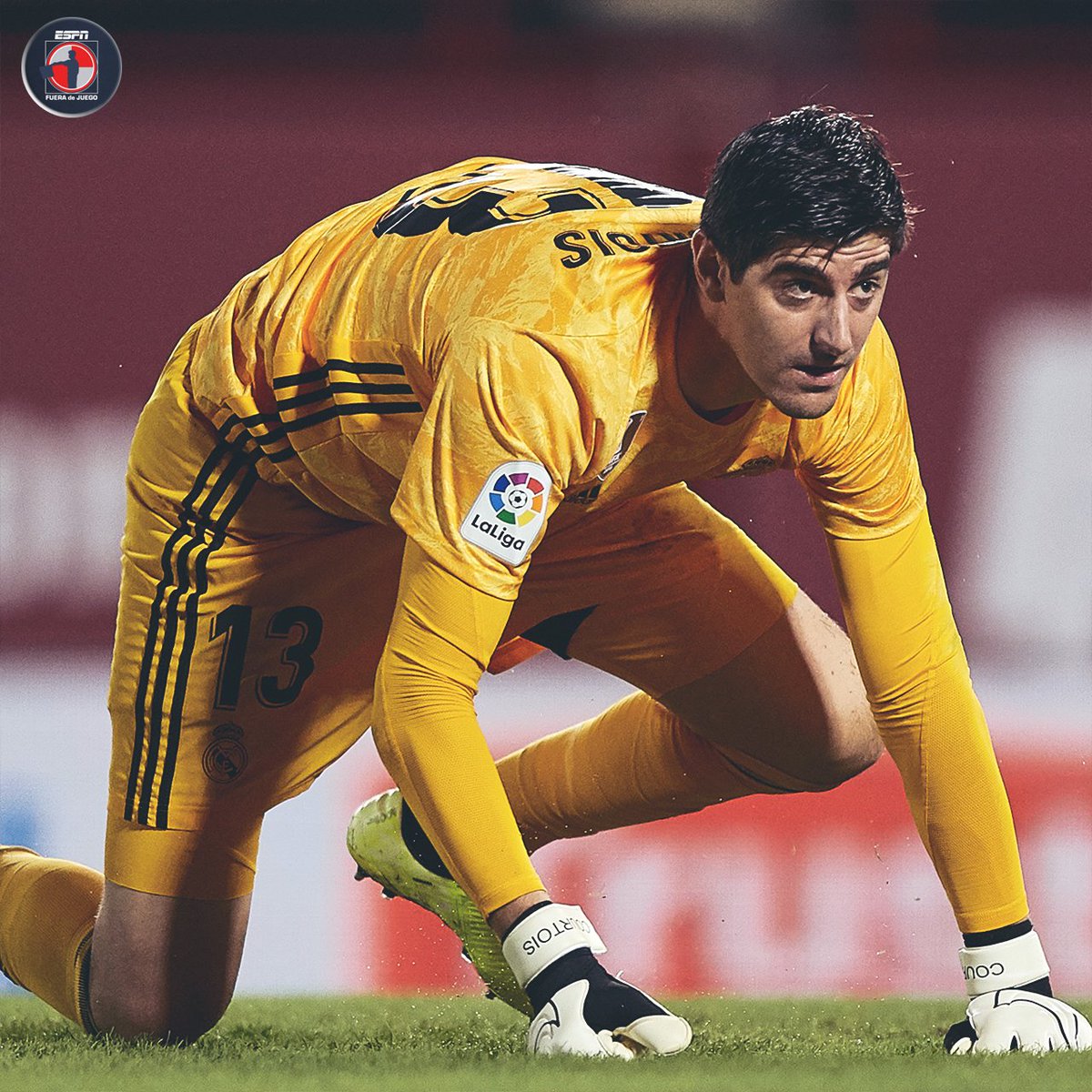 😲 Los números de Thibaut Courtois en la temporada ❌ Goles recibidos: 12 ❌ Atajadas: 11 ✋ El belga ha recibido 84 goles en 60 partidos con el Real Madrid 👀 ¿Qué nombre le pondrían a la película del arquero con los merengues?