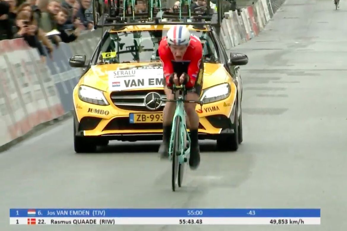 Mihai Simion Jos Van Emden Won Chrononations Beating Ganna Roglic And The Whole Denmark Incredible Season For Jumbo Visma By Far The Best In The History Of The Team