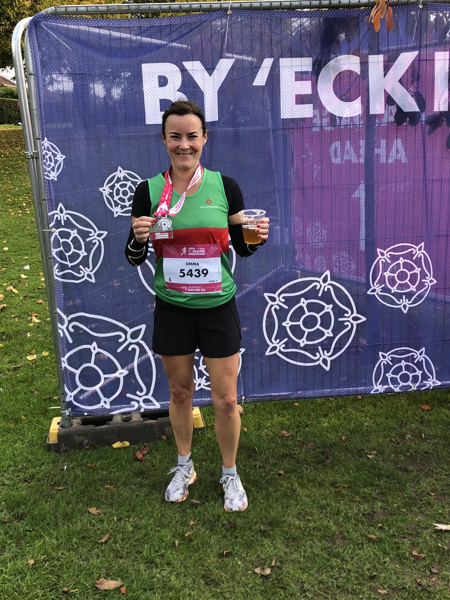 A new PB at York Marathon 3:52:43 🎉