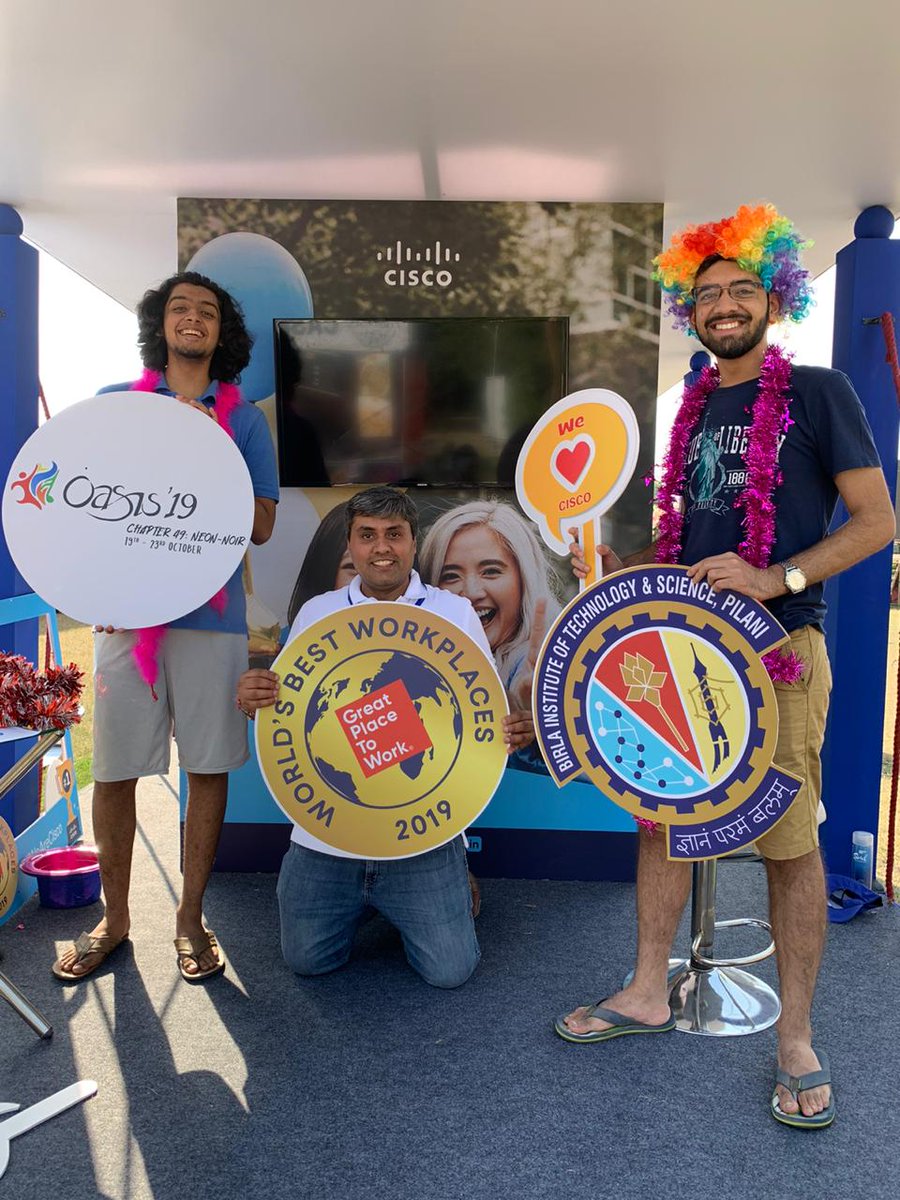 shahnazimam's tweet image. A sneak peak at more Cisco activities during the launch of #GlobalProblemSolver challenge at BITS Pilani. #wearecisco #WorldsBestWorkplaces