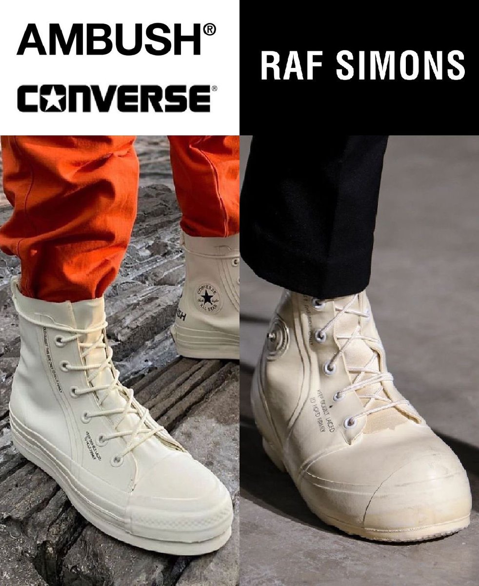 converse x raf simons