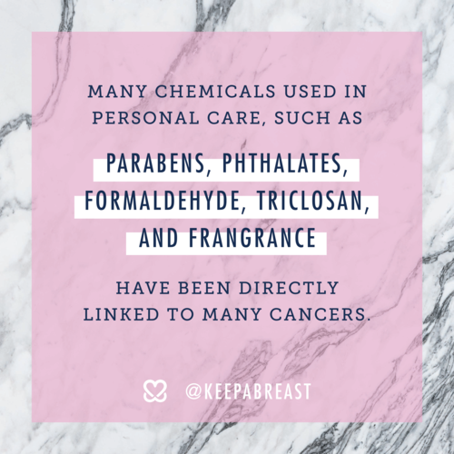sonageskincare's tweet photo. #CheckYourLabels! Environmental factors contribute to approximately 90% of breast cancer diagnoses. This includes the products we use on our bodies. The cosmetics industry is very loosely regulated, and the ingredients they use are often #toxic. https://t.co/32o1baxqN9