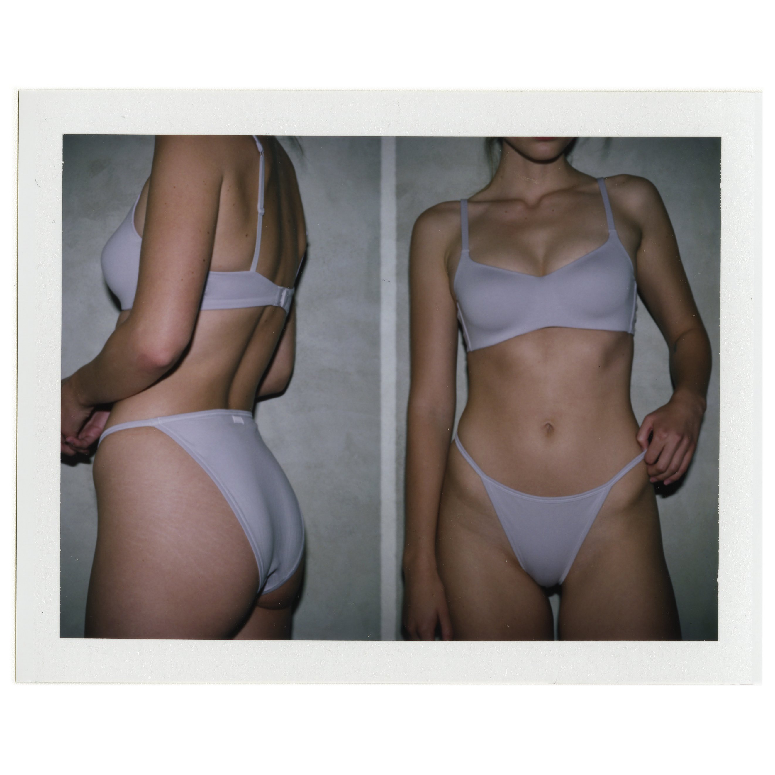 SKIMS on X: The Cotton Molded Bra ($56) and the Cotton String Bikini ($22)  in Iris Mica - available now in select sizes and colors at   Shop the Cotton Collection now