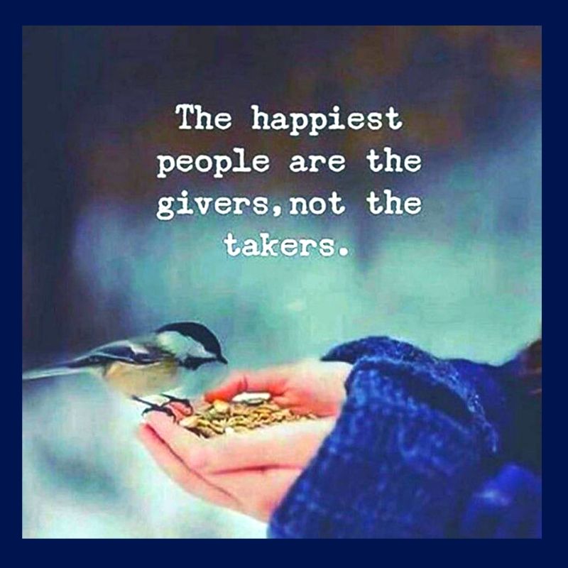 RelatingOnline's tweet image. Sunday thoughts...
#beablessingtoothers #givers #takers #share #happiness #donthesitatetogive #HappySunday