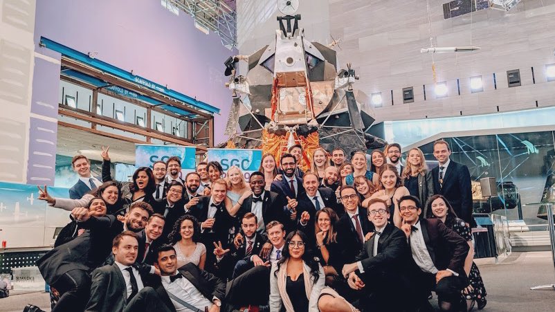 #SGC2019 has come to end with last night’s closing dinner at the Air and Space Museum, but the fun and learning continues with meetings, workshops and hackathon’s today and the kickoff of #IAC2019 tomorrow!