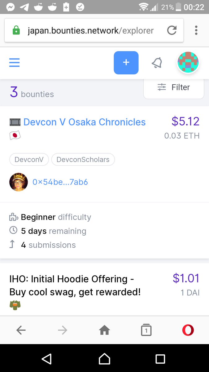 __yanganto__'s tweet photo. Opera includ a build-in wallet, lok @opera @ethBounties https://t.co/j2kqfcuc0B