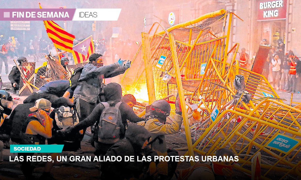 El libreto para sustituir la protesta pacífica se difunde a escala mundial. EL Black Bloc, el Tsunami Democrático y tácticas subversivas retan a los servicios de Inteligencia » bit.ly/CataluñProtest