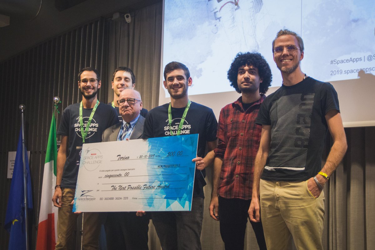 I3P_Torino's tweet photo. L'avventura di #NASASpaceAppsTorino è terminata! Congratulazioni ai team partecipanti.
🚀 1° posto: #Zer0T
💡2° posto: #Moonsweepers
🌟3° posto: #Greenmunaration
Premio #CNS: #KuiperCorp
Grazie ai partner che hanno sostenuto l'iniziativa!
#SpaceAppsTurin @SpaceApps https://t.co/OxFG7nzj8Z