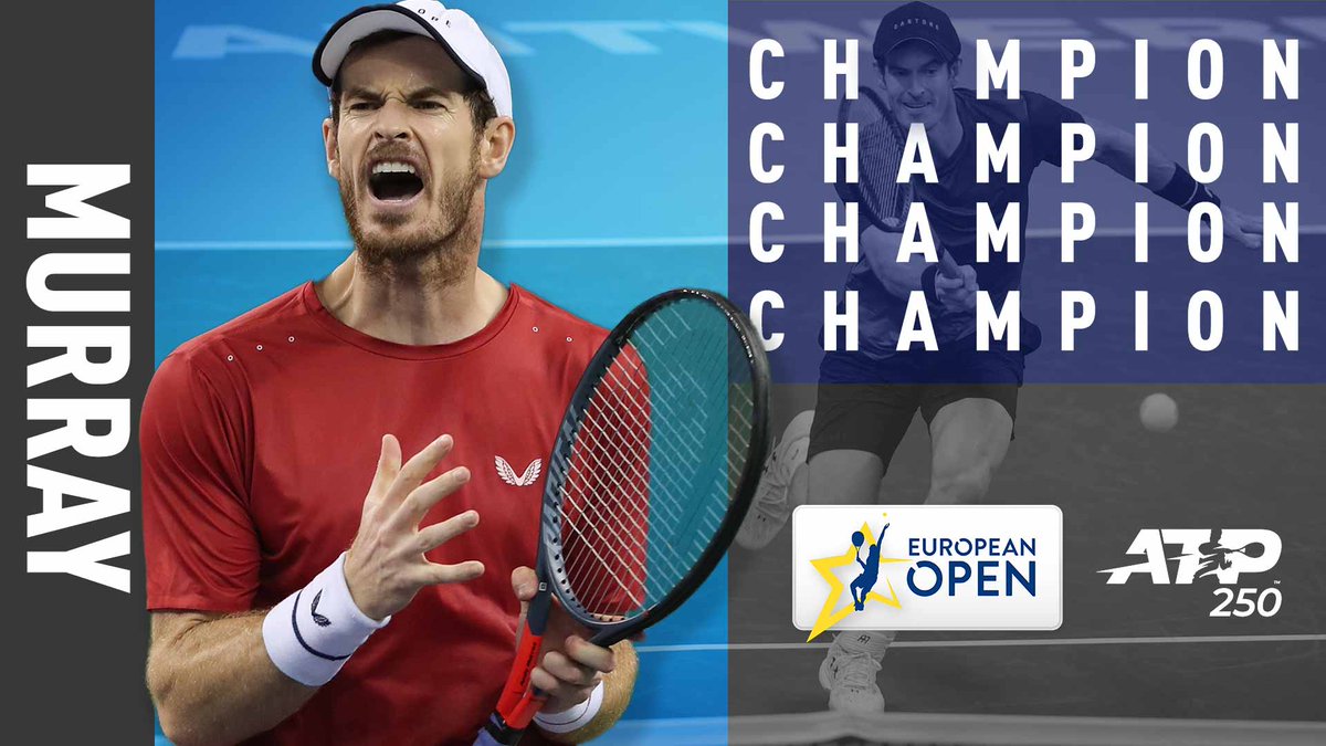 This incredible story continues.

<a href="/andy_murray/">Andy Murray</a> is the 2019 @EuroTennisOpen champion 🏆