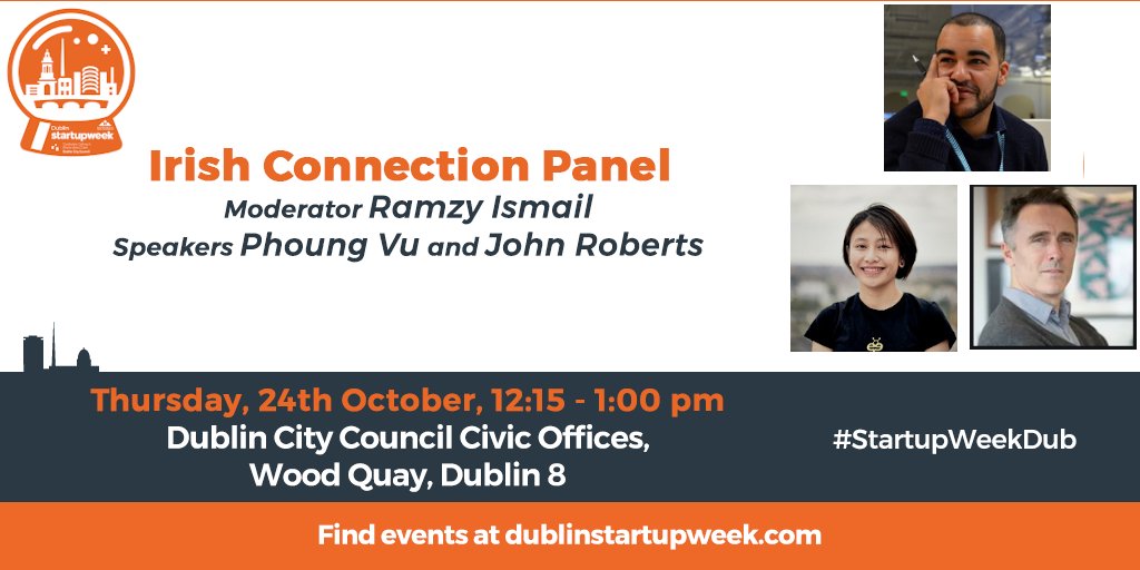 ColinJ_Keogh's tweet image. Ireland is strongly represented in the @techstars network. Come hear from the teams at @BeeInstantMon &amp;amp; @Blockaviation, 2 Irish companies who have been on that journey with @Ramzyis. #StartupWeekDub

12:15pm at @StartupWeekDub Basecamp.

Book here: dublinstartupweek.com/basecamp