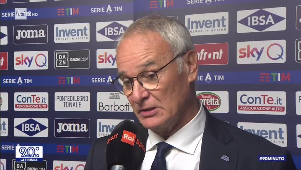 #90Minuto #SampdoriaRoma 0-0 #Ranieri all'esordio sulla panchina della Samp nel giorno del suo compleanno "Ho festeggiato bene perché la squadra ha dato tutto quello che aveva..." 👉 bit.ly/2P23X8p