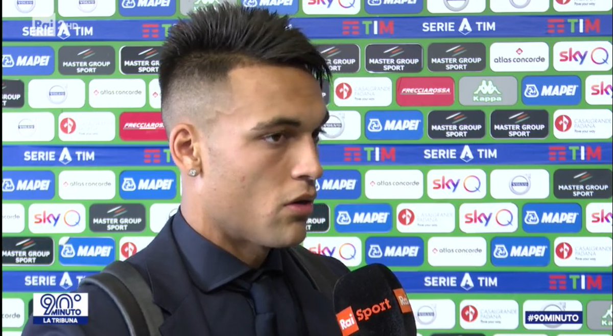 #Lautaro: Abbiamo bisongo di vincere in #ChampionsLeague. 
Con #Lukaku mi trovo bene, ci stiamo conoscendo per ottenere il meglio" #SassuoloInter
