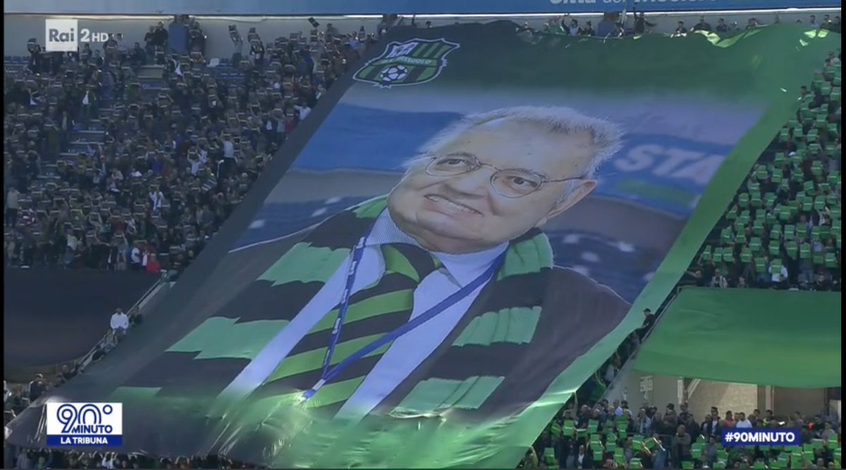 #DeZerbi ricorda #Squinzi: "Cercheremo sempre di omaggiarlo ed onorarlo perchè siamo stati fortunati ad averlo conosciuto. Era una persona speciale" #SassuoloInter