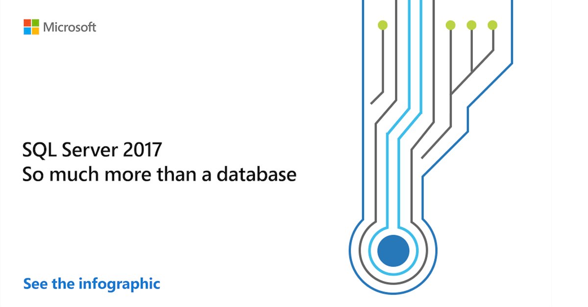SQLServer's tweet image. #SQLServer2008 is being sunset—get to know the features & benefits available right now in #SQLServer2017. See the infographic: msft.it/6017Tr8mR