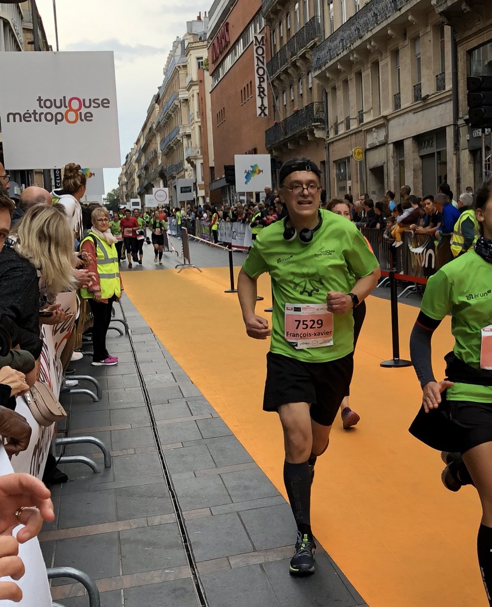 fxbrunet's tweet photo. Participé ce matin au #SemiMarathon de #Toulouse - Défi relevé ! #MTM2019 @MarathonTlseM #Running 🏃🏻‍♂️ https://t.co/HJGycmE2RG