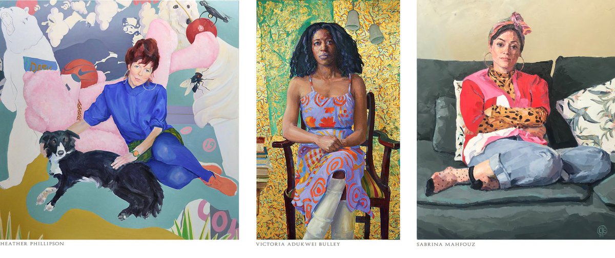 PoetintheCityUK's tweet photo. Women in Frame | Nov 6 is the launch of artist Claire Eastgate's ambitious project 'Painting the Poets'.

Poets featured in Eastgate's collection include @salenagodden @katetempest @SabrinaMahfouz  @holliepoetry @victoriaadukwei + @h_phillipson 

BOOK: https://t.co/hfZXH7Nx7c https://t.co/VhtAhfZpdM